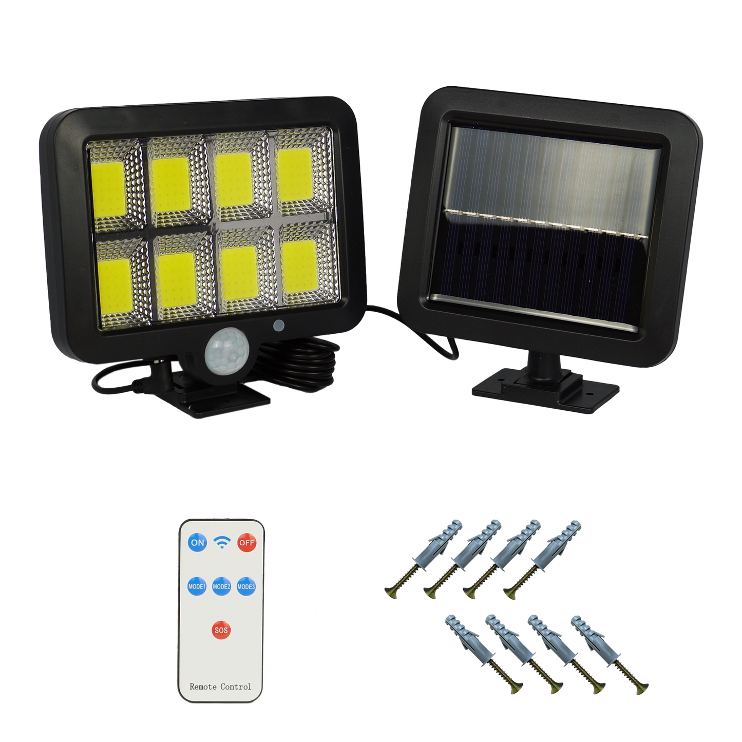 Lampă de perete cu încărcare solară