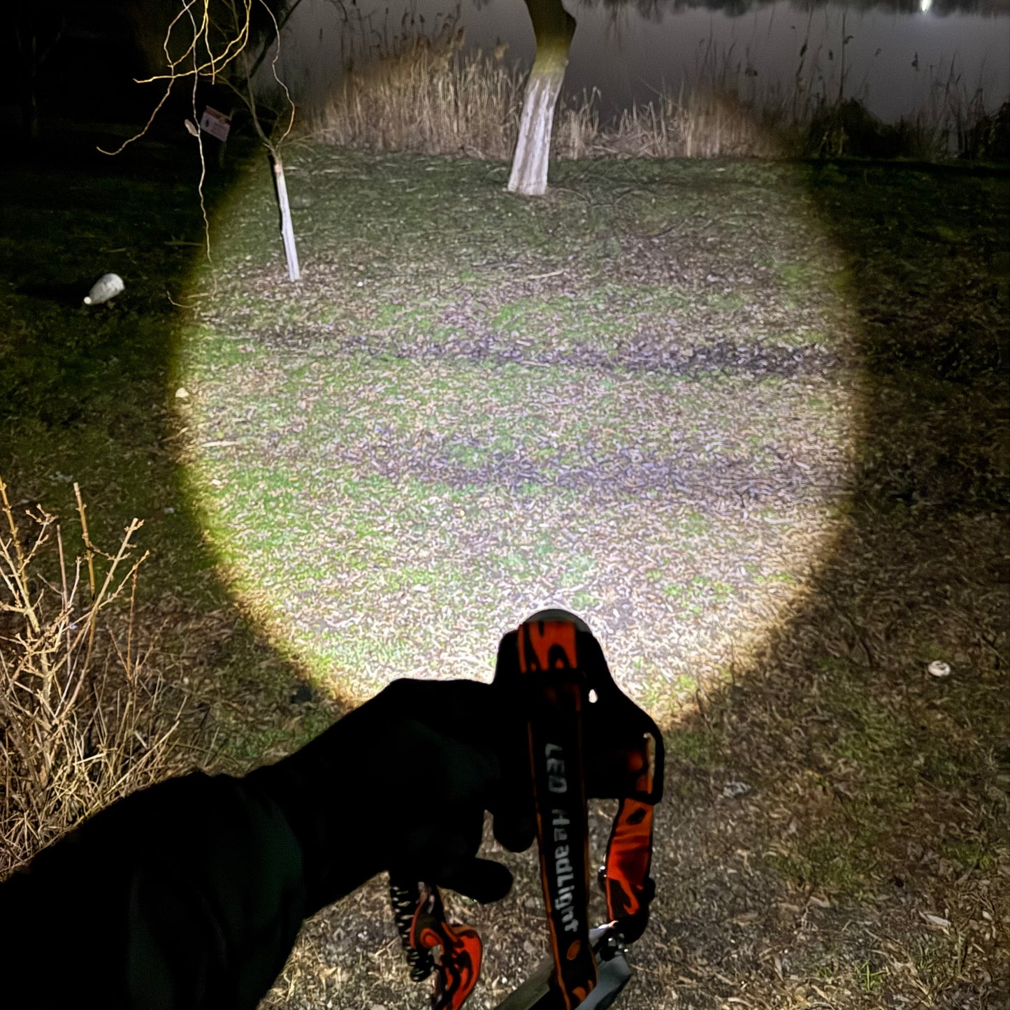 Lanternă de cap cu zoom 600 lm