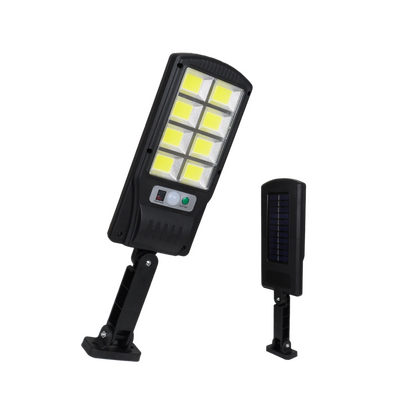 Lampă de perete cu panou solar integrat