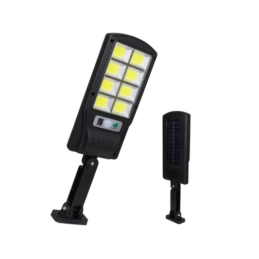 Lampă de perete cu panou solar integrat