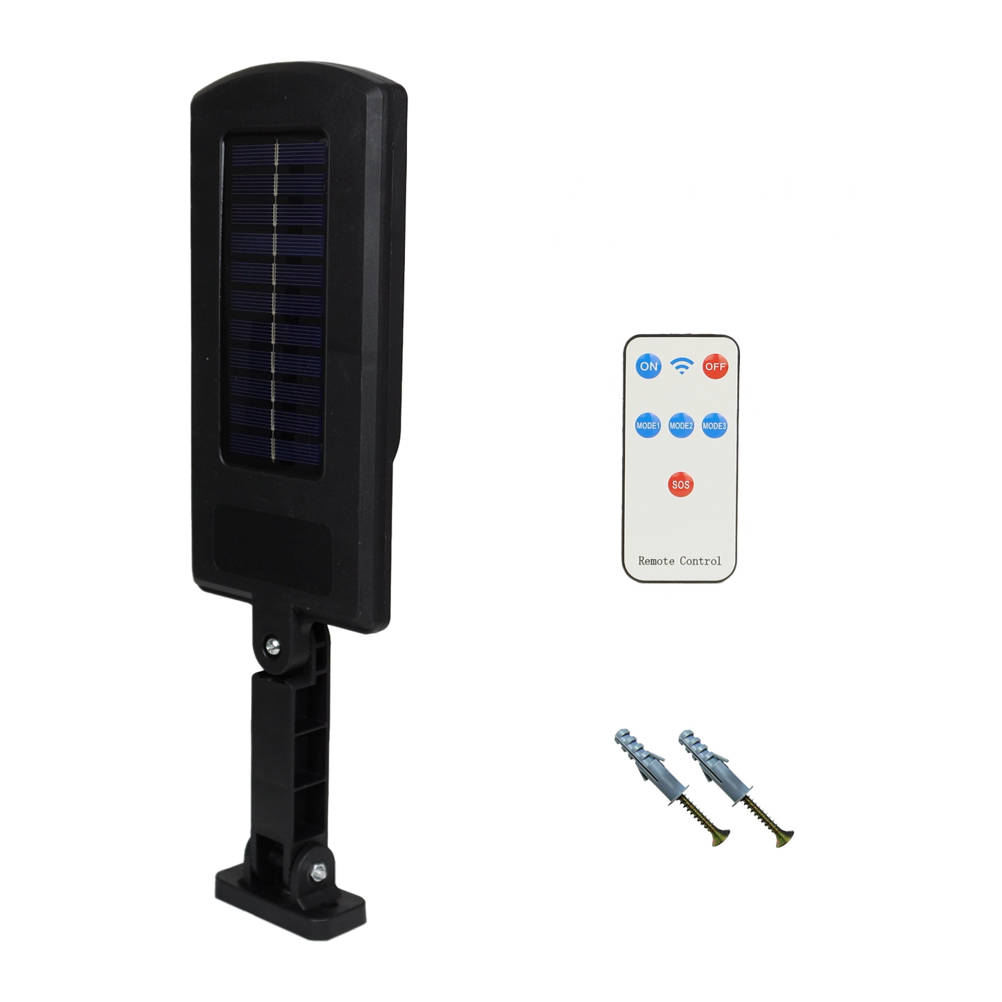 Lampă de perete cu panou solar integrat