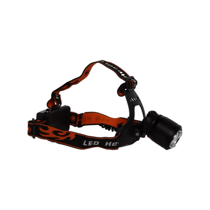 Lanternă de cap cu zoom 600 lm