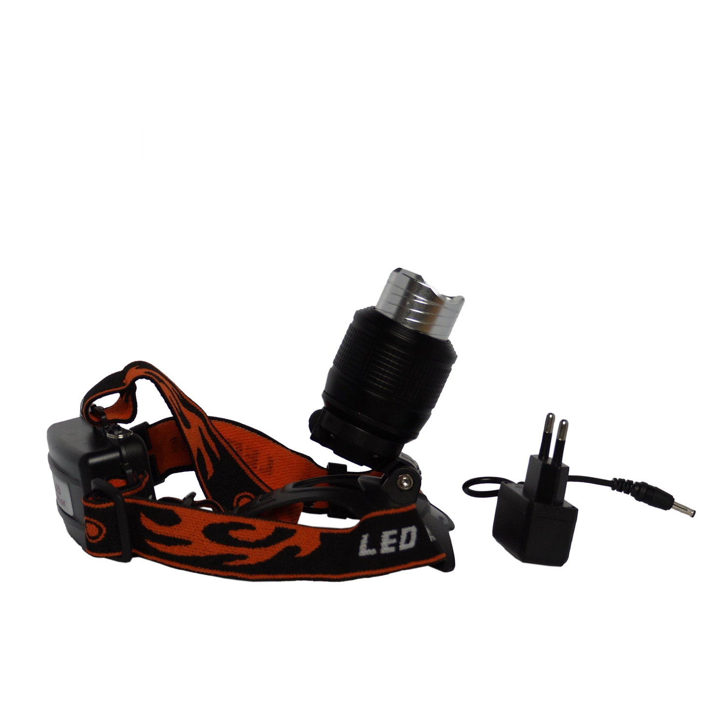 Lanternă de cap cu zoom 600 lm