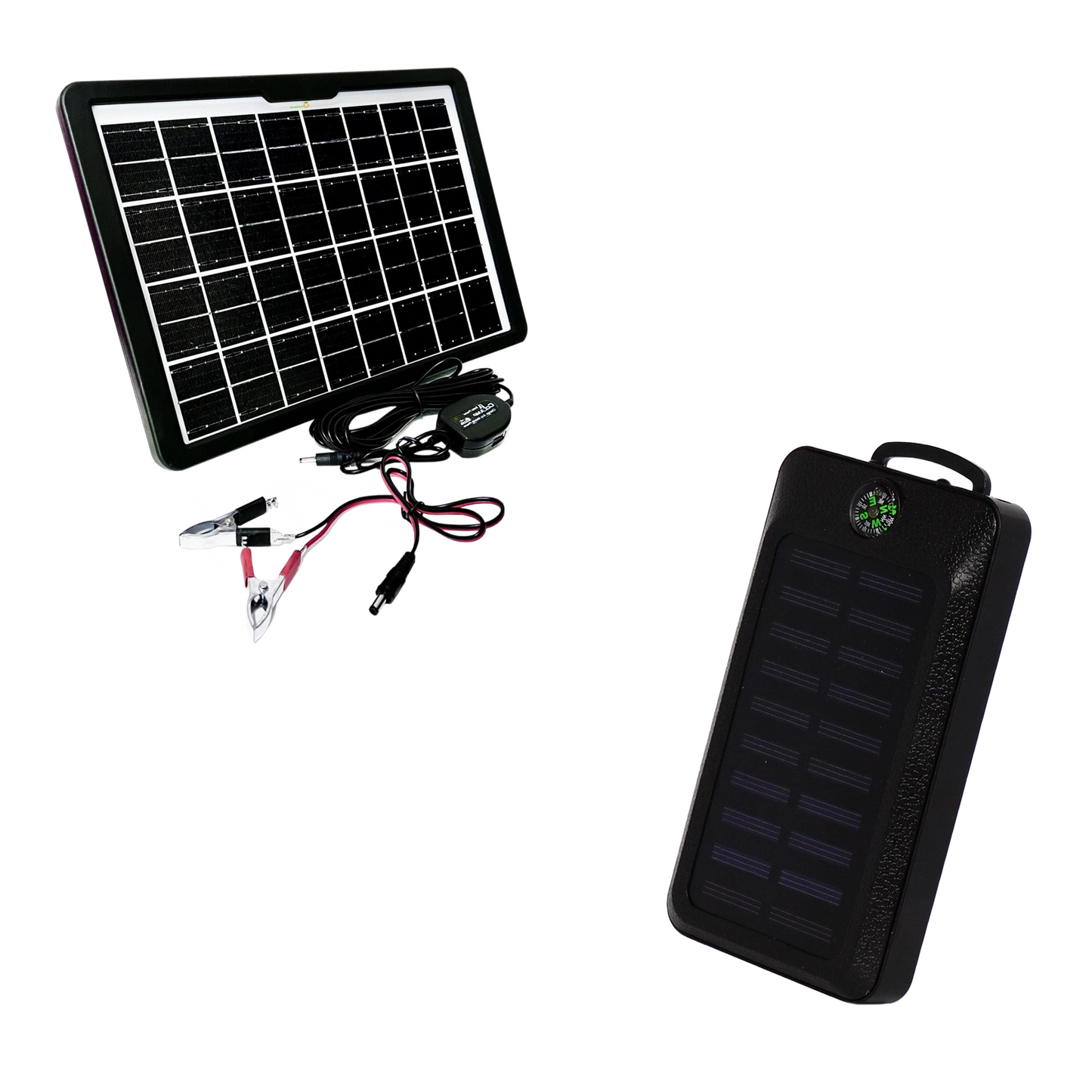 Kit Panou solar 15W + Baterie externă