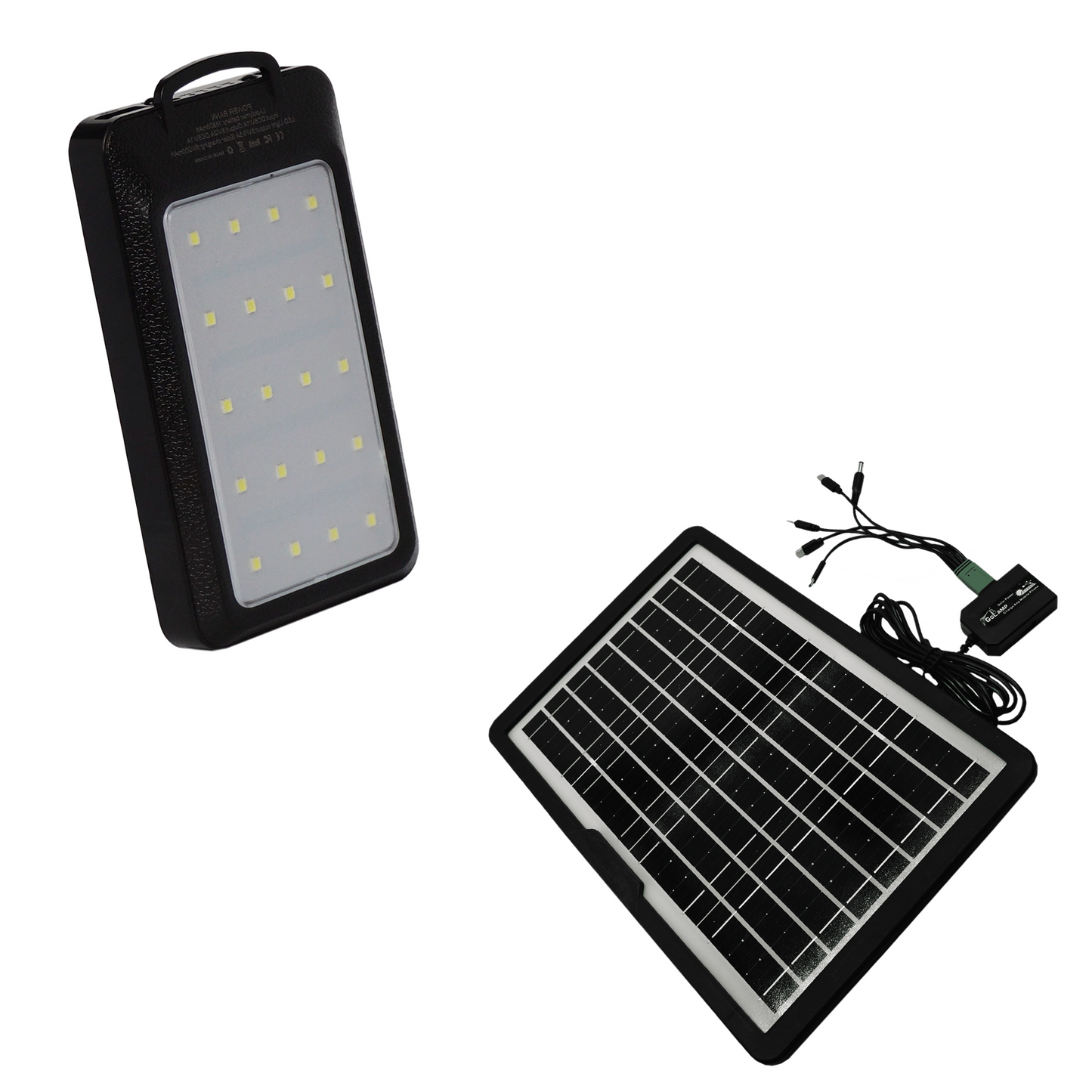 Kit Panou solar 15W + Baterie externă