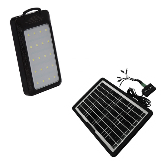 Kit Panou solar 15W + Baterie externă